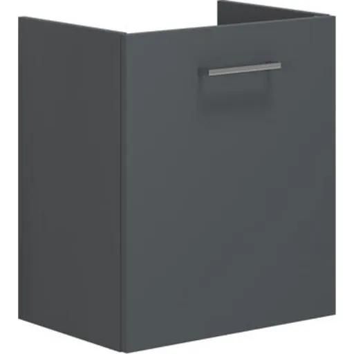 Dansani Mido+ underskab 50x35 cm venstre mat grå