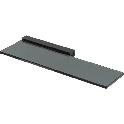 Dansani Reach glashylde 40x13,7 cm sort/tonet glas