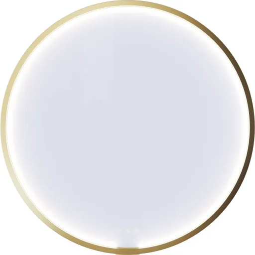 Dansani You Moon spejl Ø75 cm messing
