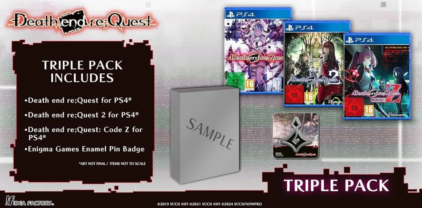 Death end re;Quest Triple Pack PS4