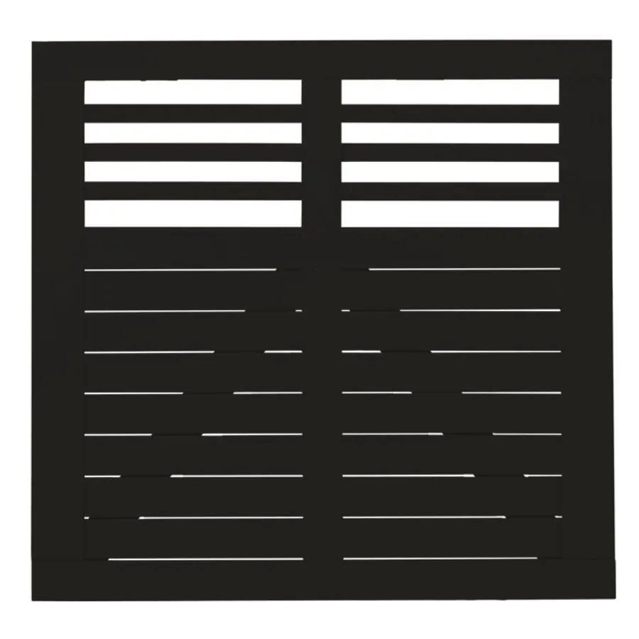 Decora system låge 100x95 cm sort