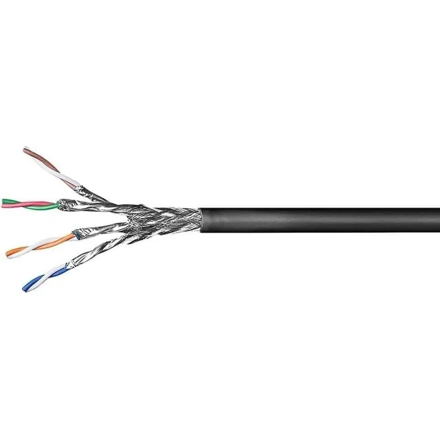 DELTACO Cat 6a S/FTP Udendørs Netværkskabel