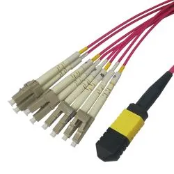 Deltaco Mpo12-lc Fan Out Fiber Cable