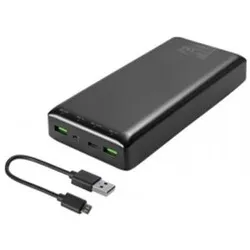 Deltaco Power Bank 30.000 mAh