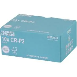 Deltaco Ultimate Lithium Battery CR-P2 10-pack