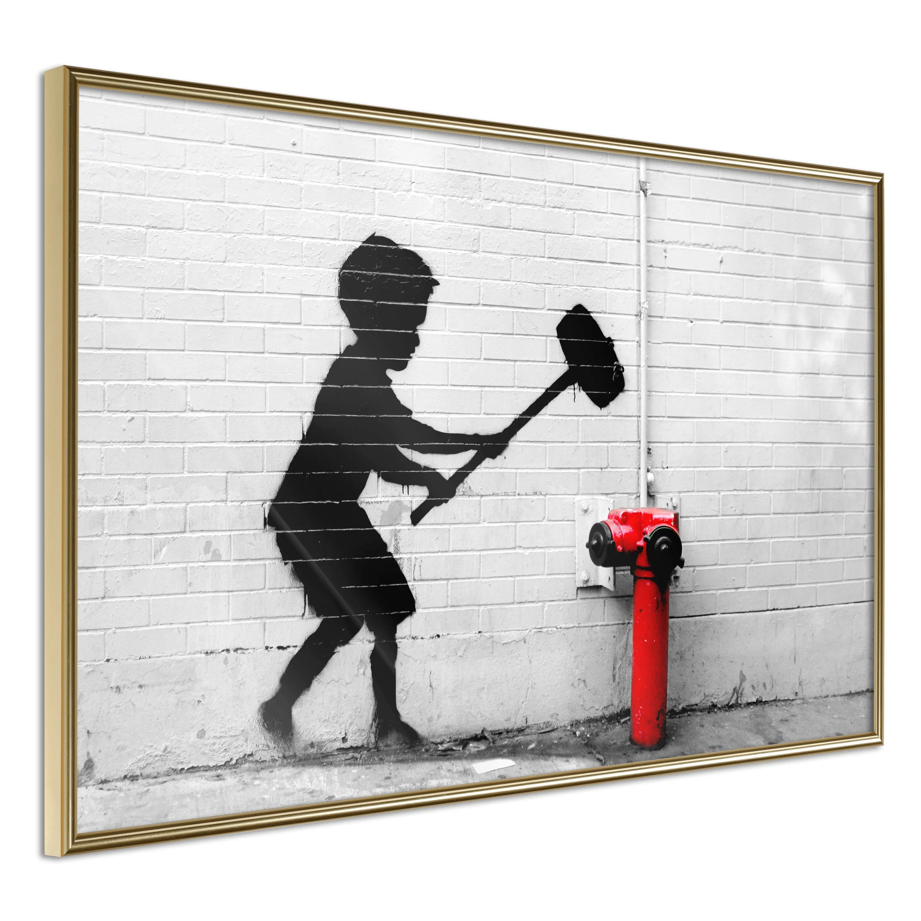 Destroy Hydrant Plakat