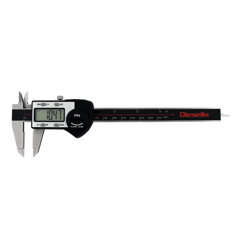 Diesella digital skydelære 0-150 mm IP54
