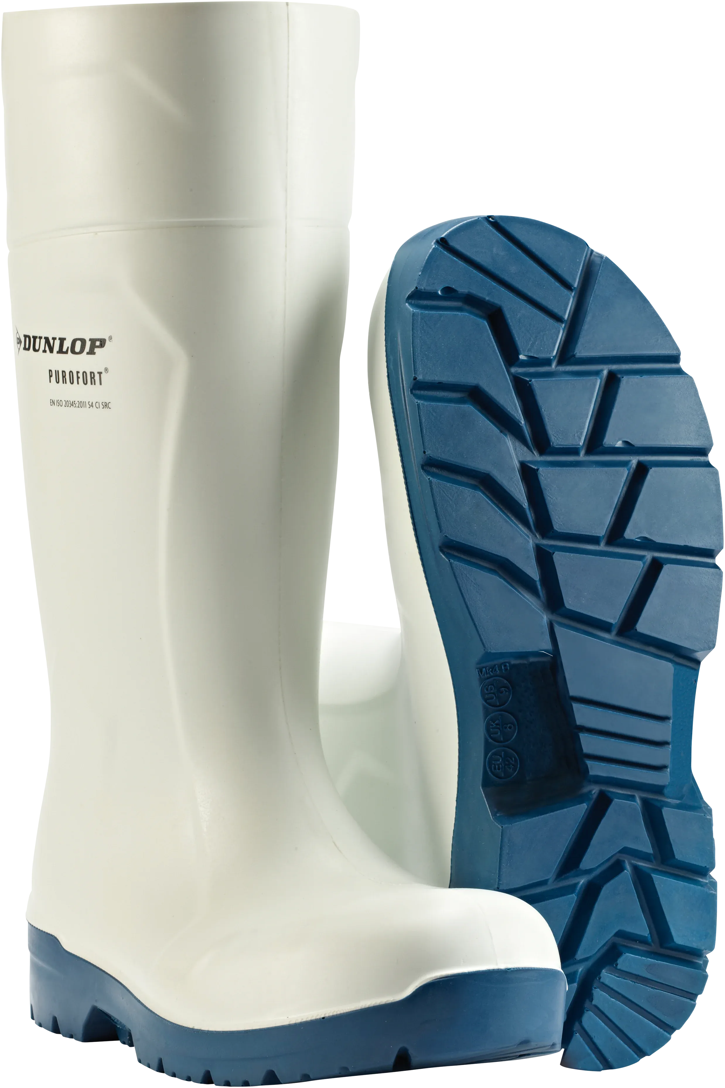 Dunlop Purofort Multigrip S4 Gummistøvle Hvid