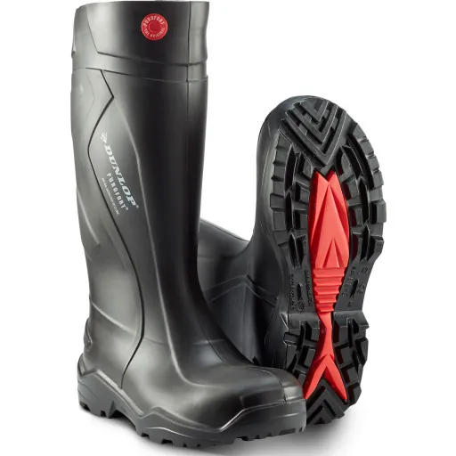 Dunlop Purofort+ sikkerhedsstøvler S5, sort, str. 49