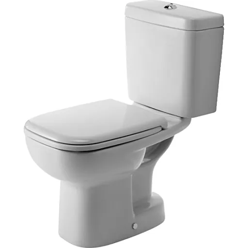 Duravit D-code toilet underdel S-lås hvid