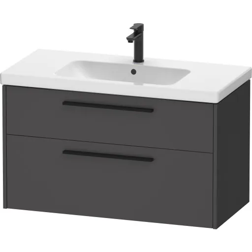 Duravit D-Code underskab 98,4x46 cm mat sort