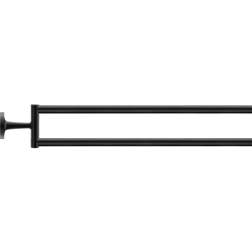 Duravit Starck T håndklædestang 46,5 cm mat sort