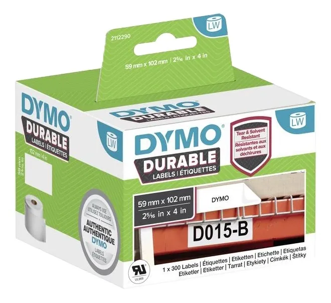 Dymo LabelWriter Durable 59x102mm