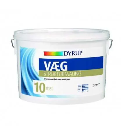 Dyrup Væg Strukturmaling Glans 10
