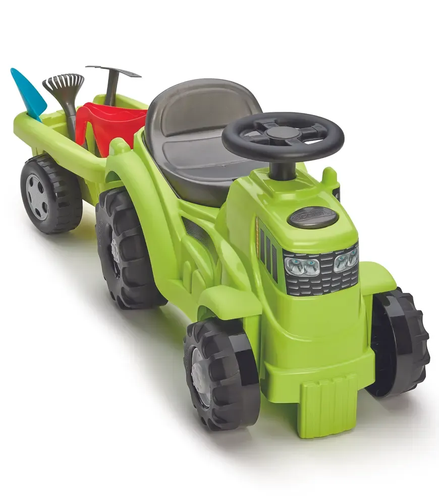 Ecoiffier Traktor med Trailer