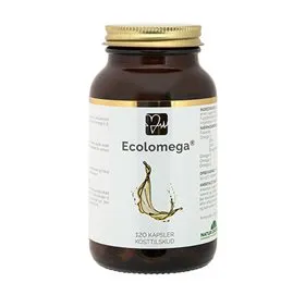 Ecolomega Fiskeolie 120 kapsler