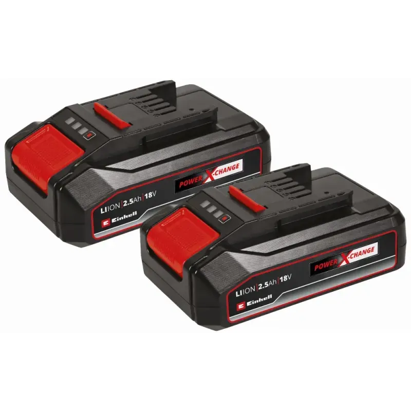 Einhell Power-X-Change Twinpack Batteri 2x18V/2,5 Ah
