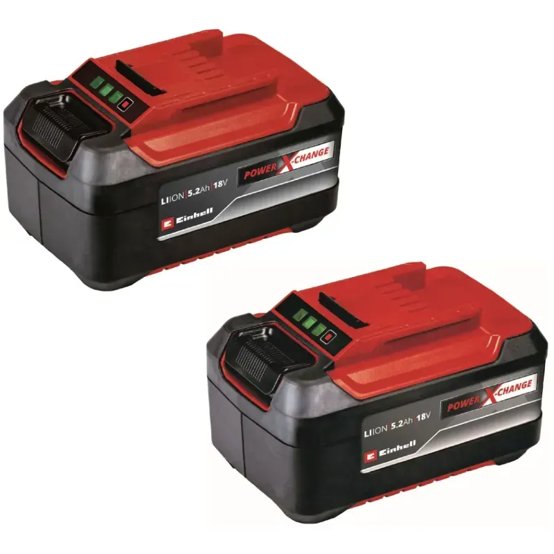Einhell Power-X-Change Twinpack Batteri 2x18V/5,2Ah