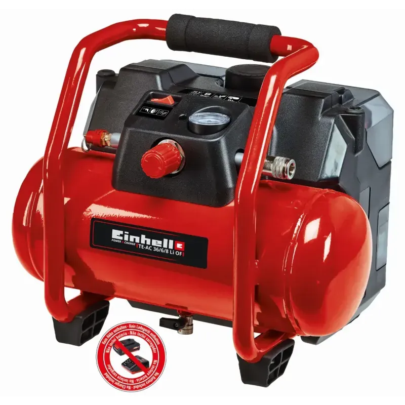 Einhell TE-AC 36/6/8 Li OF akku kompressor