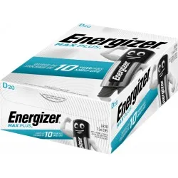Energizer Max Plus D DP20 Batteri