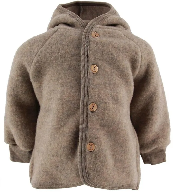 Engel Cardigan Uld Meleret Valnød