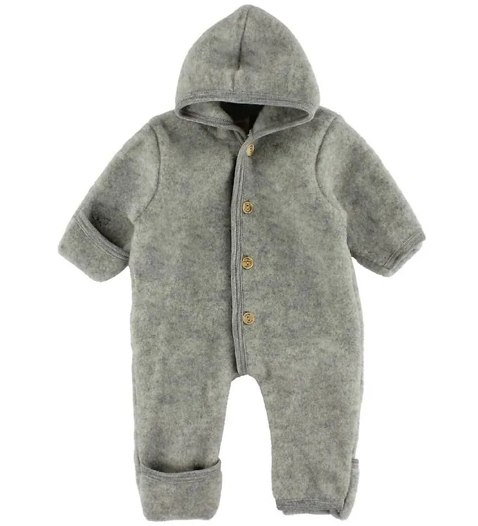 Engel Køredragt Uld Gråmeleret