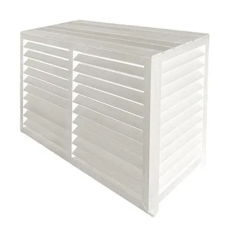 Enstal Varmepumpeskjuler Hvid