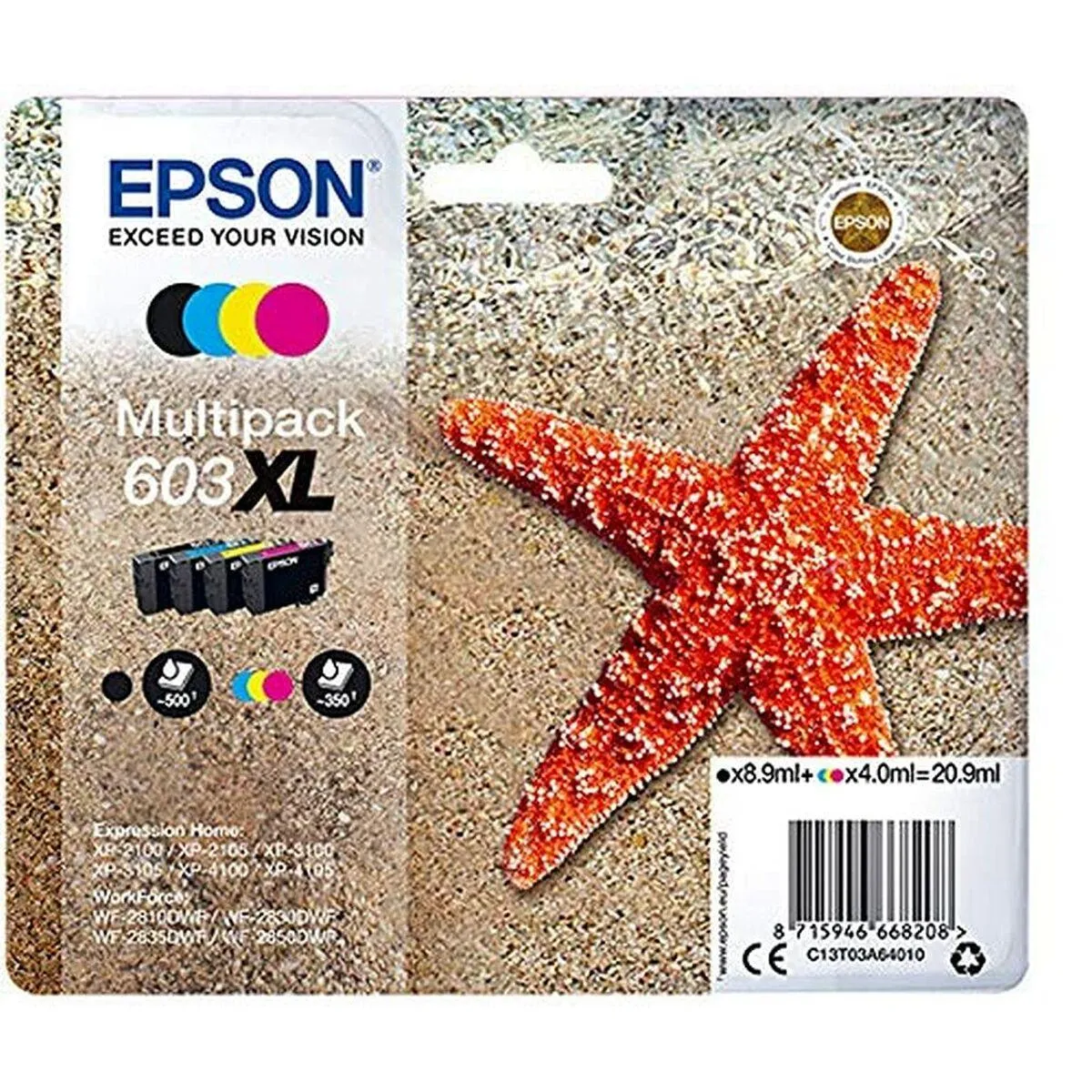 Epson 603XL Multipack Blækpatroner