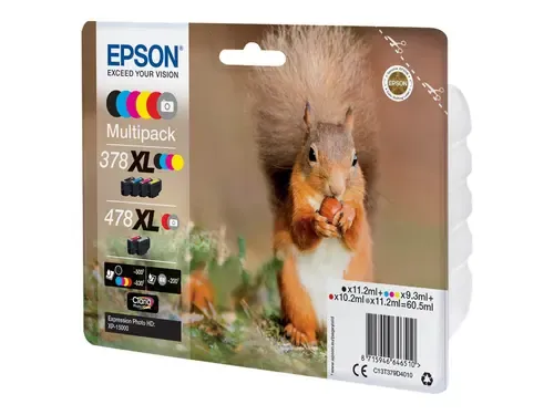 Epson Blæk Multipak 378xl/478xl Xp-15000