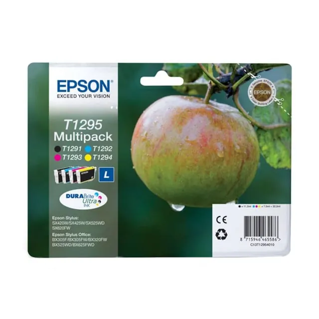 Epson T1295 Blækpatron 4-pakke