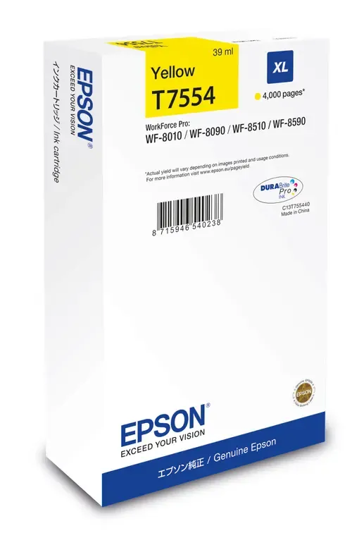 Epson T7554 Yellow Original