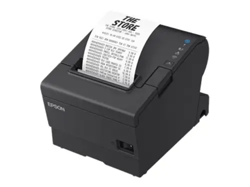 Epson Tm-t88vii Usb/ethernet/seriel Inkl. Ac-adapter Sort