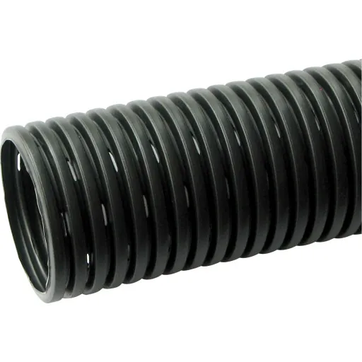 Eurodrain PE drænrør 100/91 mm sort 100 meter