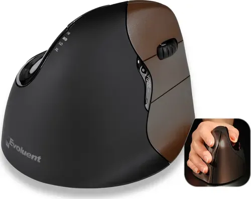 Evoluent Verticalmouse 4 Small Rf Trådløst Mus