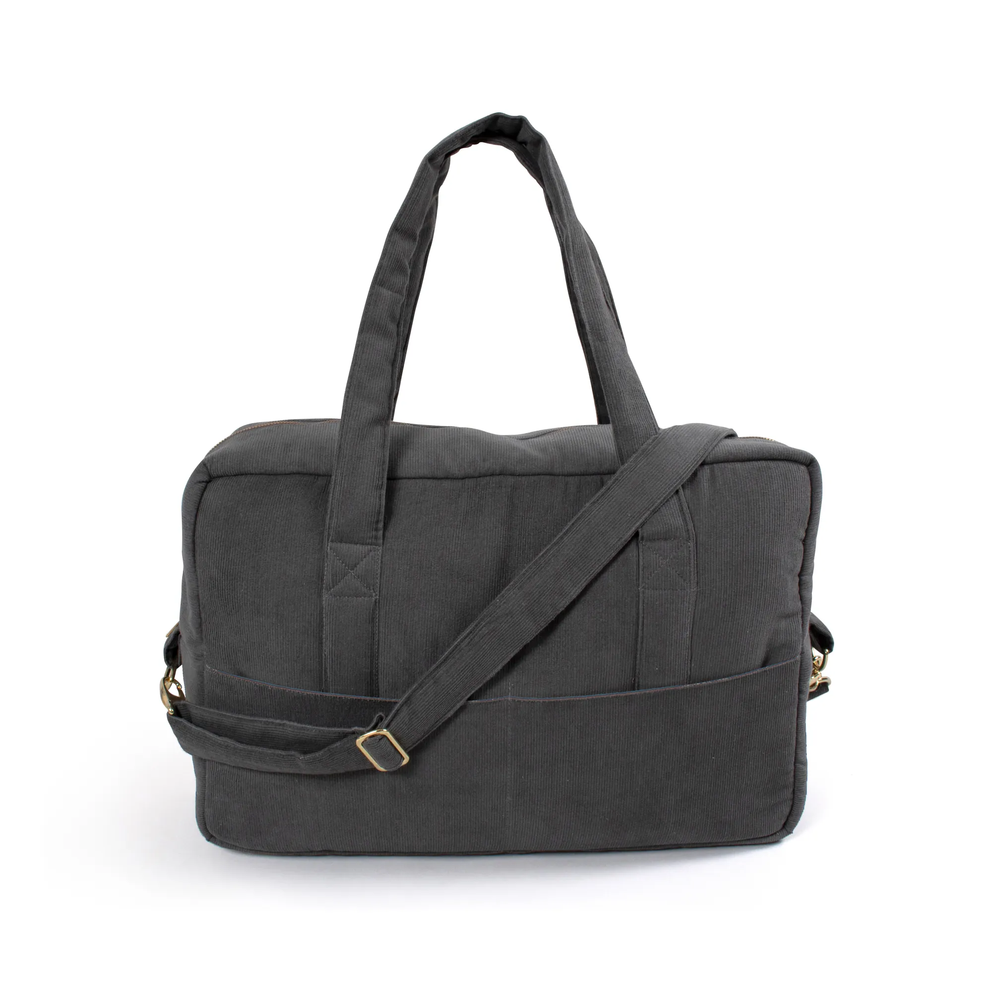 Filibabba Parent Bag Fløjl Stone Grey