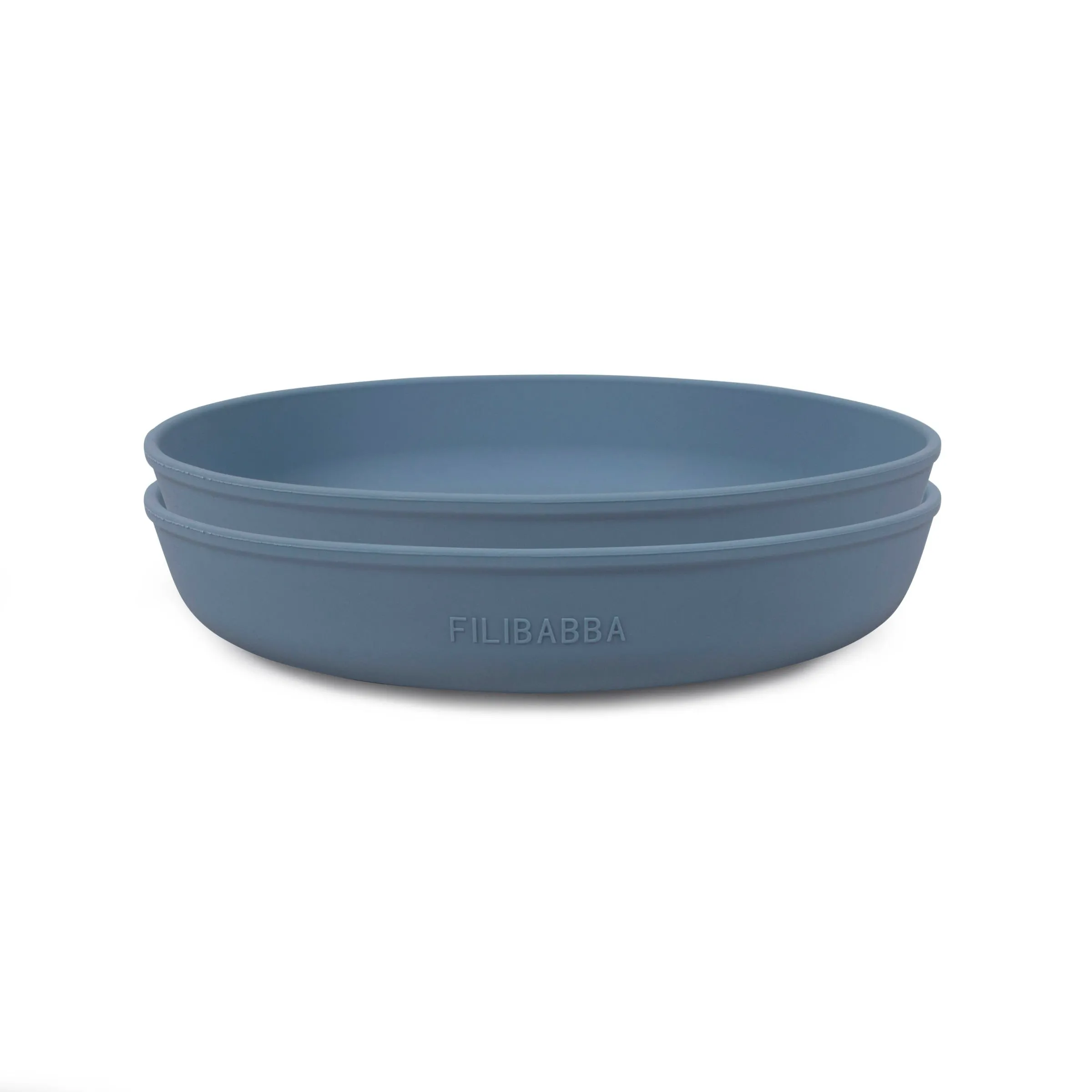 Filibabba Silikone Tallerken Powder Blue
