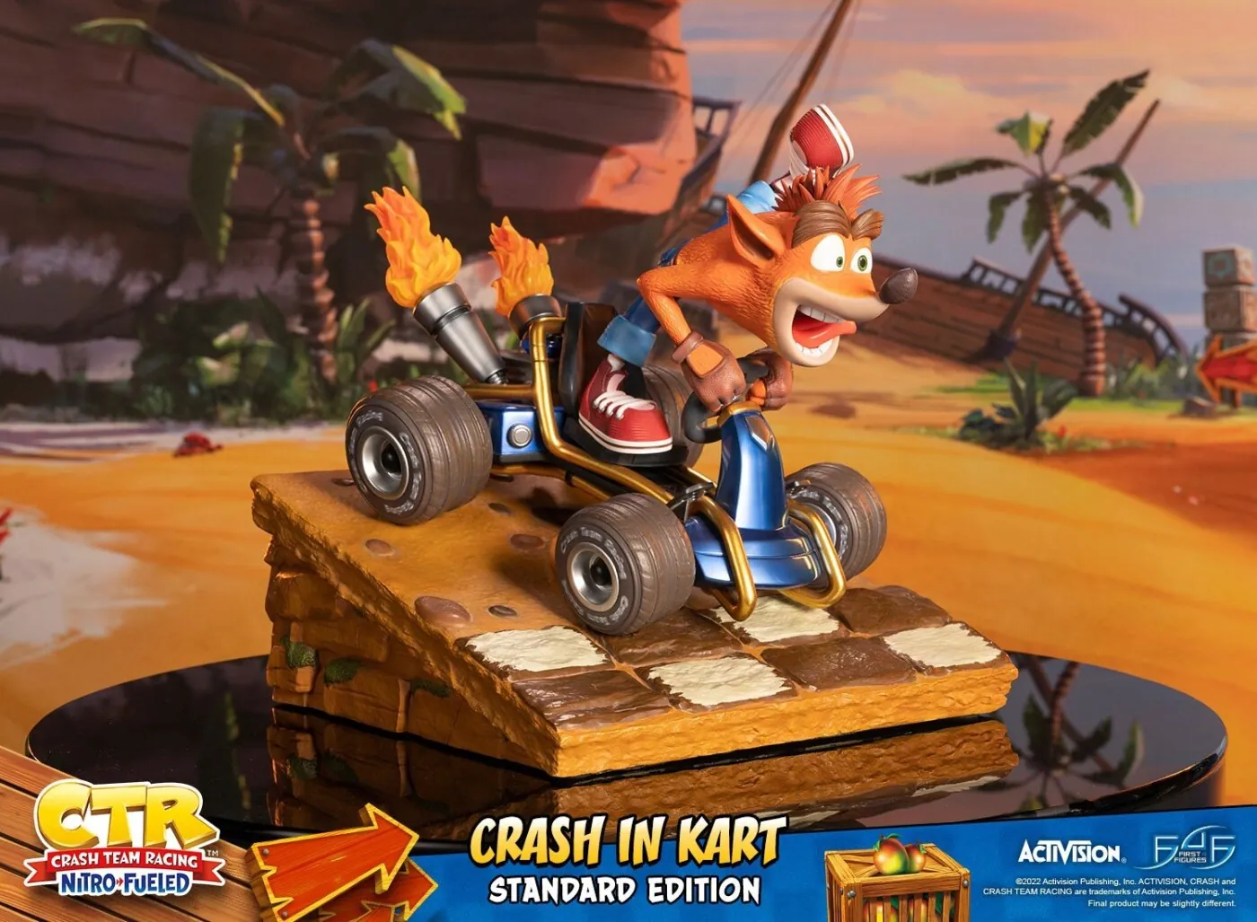 First 4 Figures Crash Team Racing Nitro-Fueled Crash in Kart
