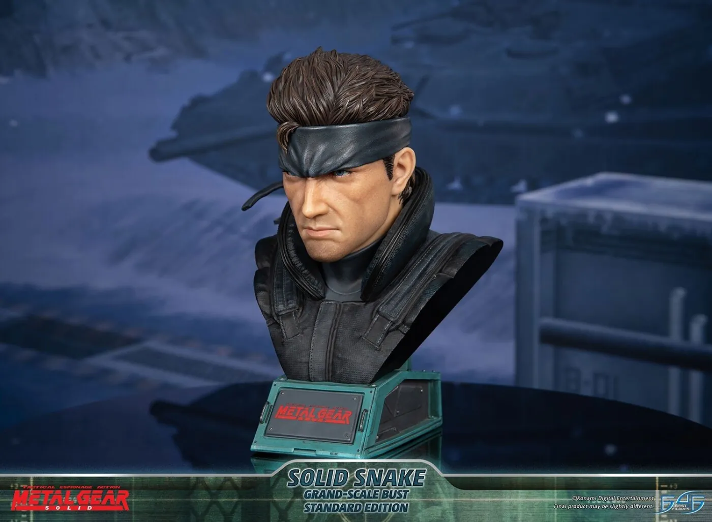 First 4 Figures Solid Snake Grand-Scale Bust