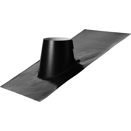 Fixnordic taginddækning Ø250 mm sort