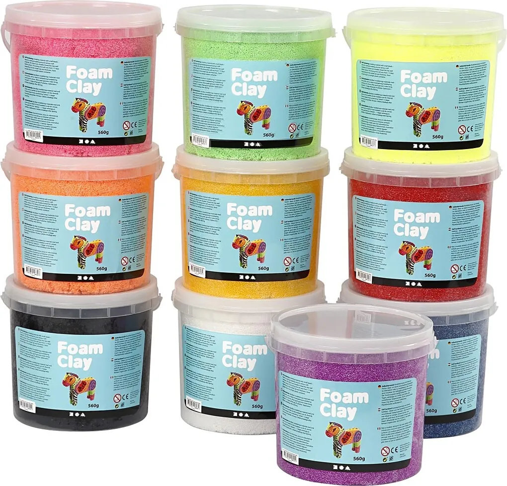 Foam Clay Modellervoks Sæt