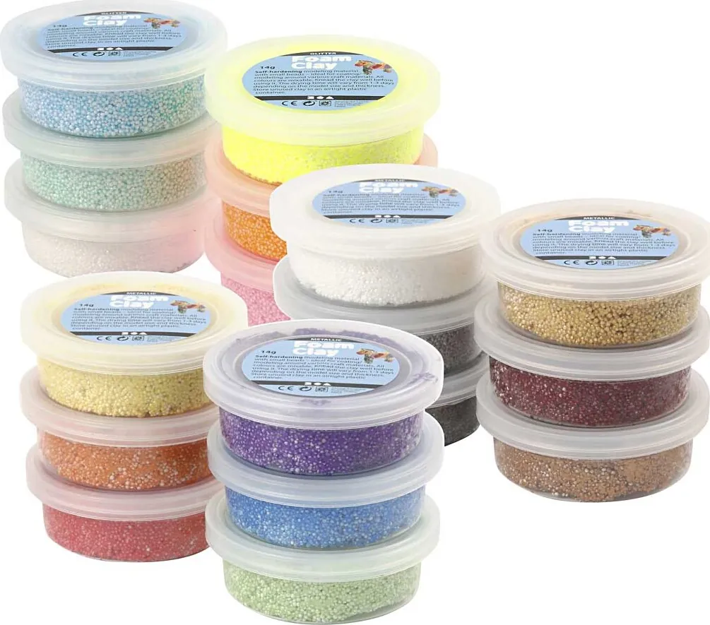 Foam Clay sæt 3x30 pakker
