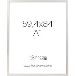 Focus Soul White 59,4x84 Ramme