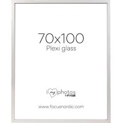 Focus Soul White Plexi 70x100 Ramme