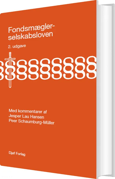 Fondsmæglerselskabsloven Peer Schaumburg-Müller