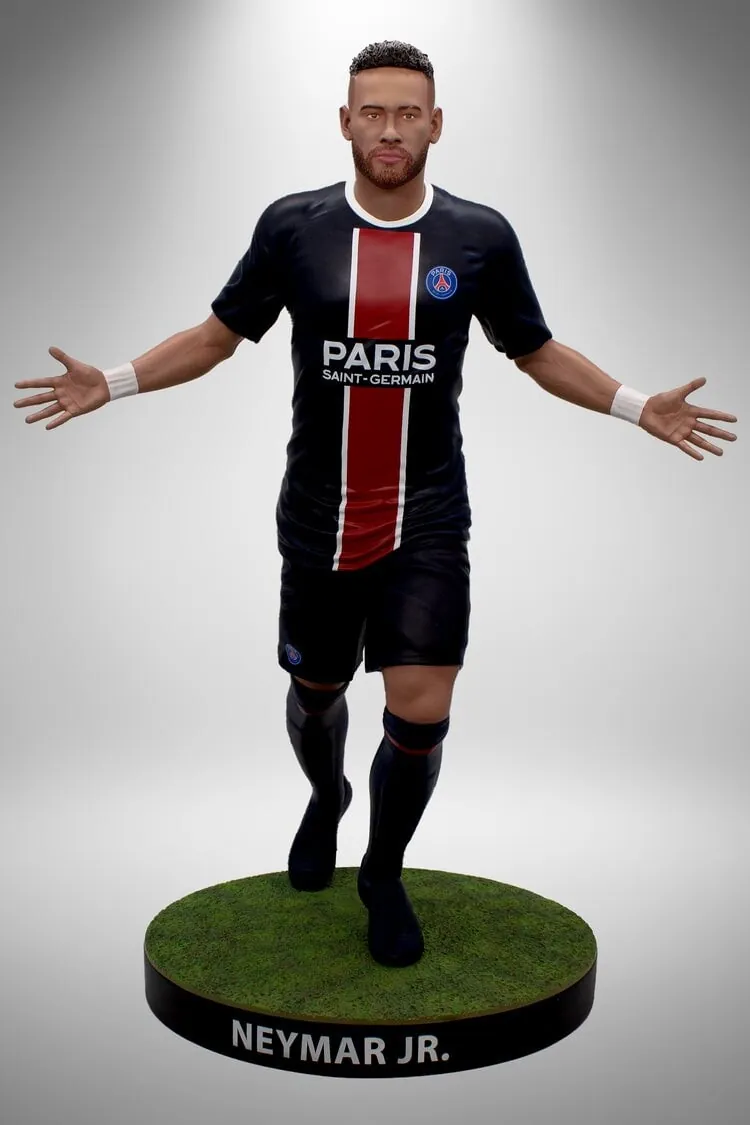 Footballs Finest Paris Saint-Germain Neymar Jr Statue