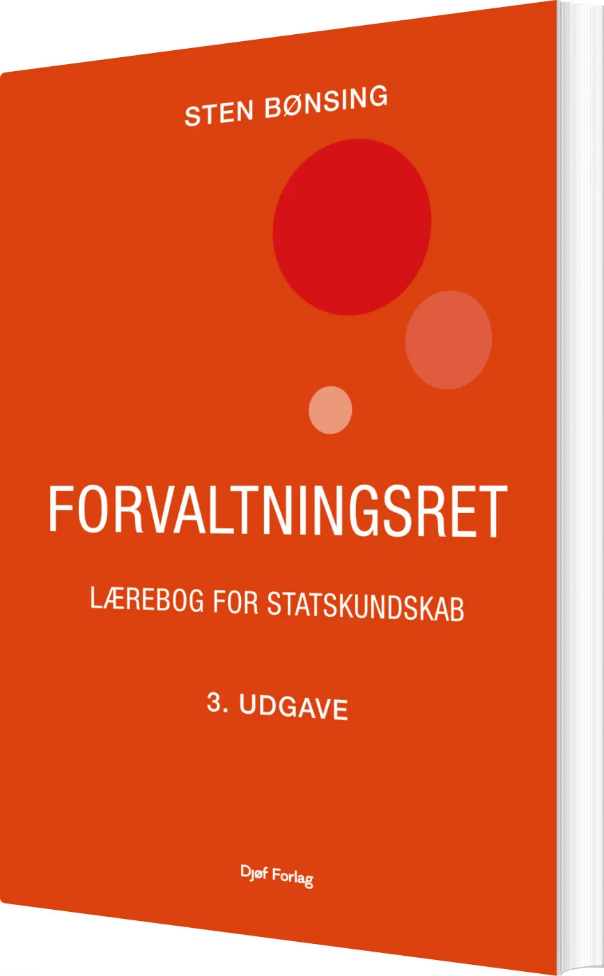 Forvaltningsret Lærebog For Statskundskab Sten Bønsing