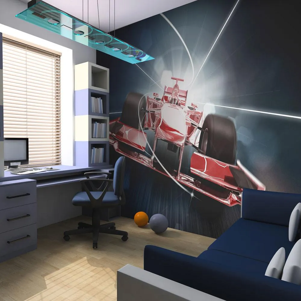Fototapet Hastighed og dynamik Formel 1
