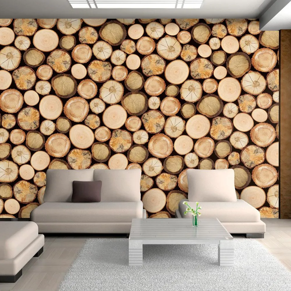 Fototapet In sawmill