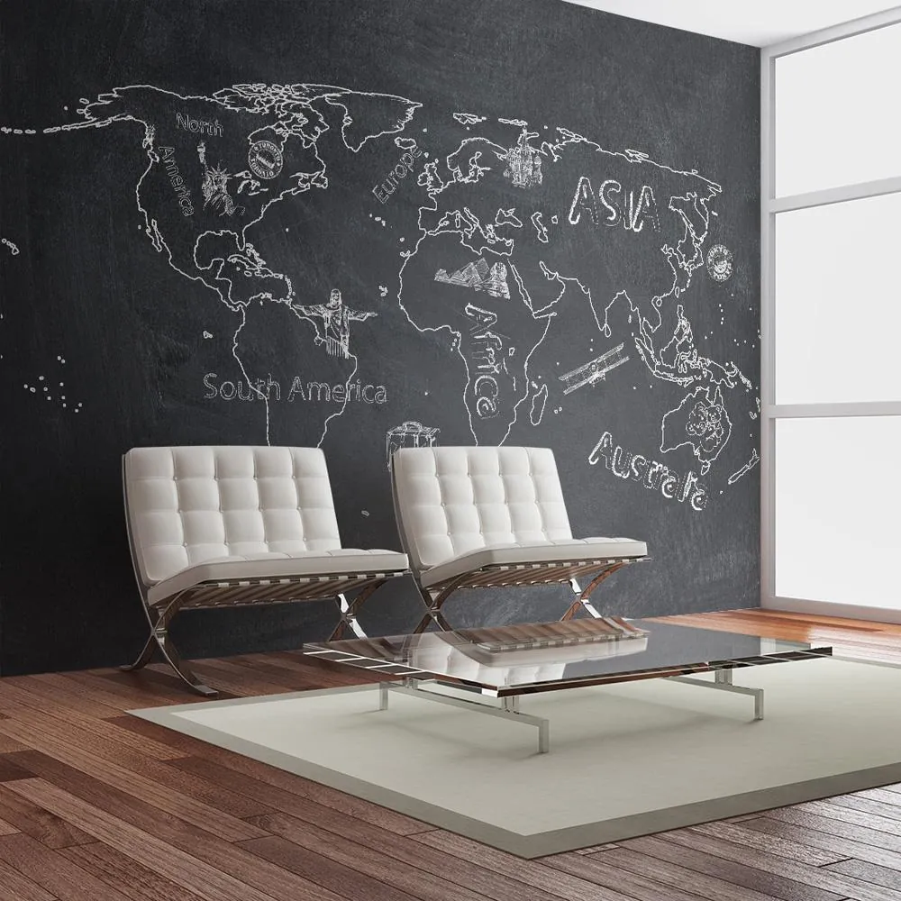 Fototapet Lille rejse, Stor rejse