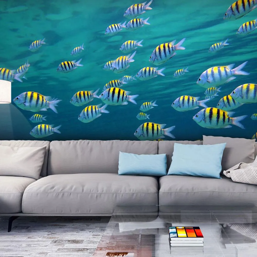 Fototapet Underwater landskab Caribbean